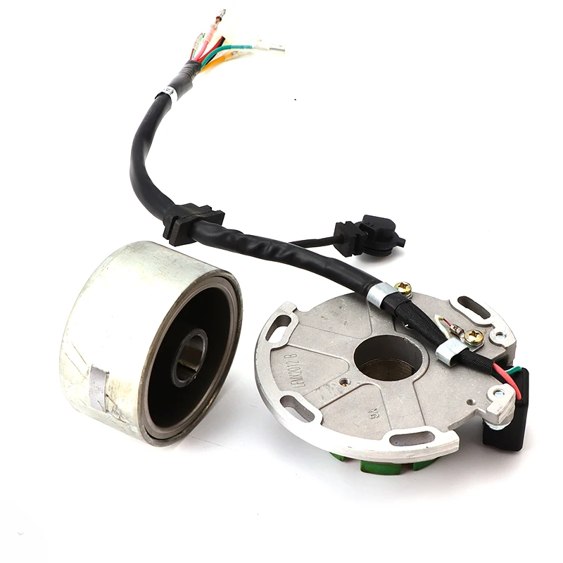 Motorcycle AC Ignition Magneto Stator Rotor kit For Lifan LF150 150cc Horizontal Engines Dirt Pit Bike Monkey Accessories thumbnail 4
