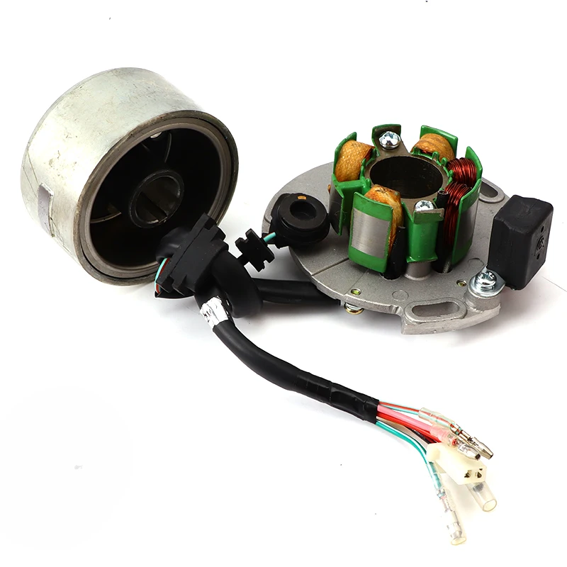 Motorcycle AC Ignition Magneto Stator Rotor kit For Lifan LF150 150cc Horizontal Engines Dirt Pit Bike Monkey Accessories thumbnail 2