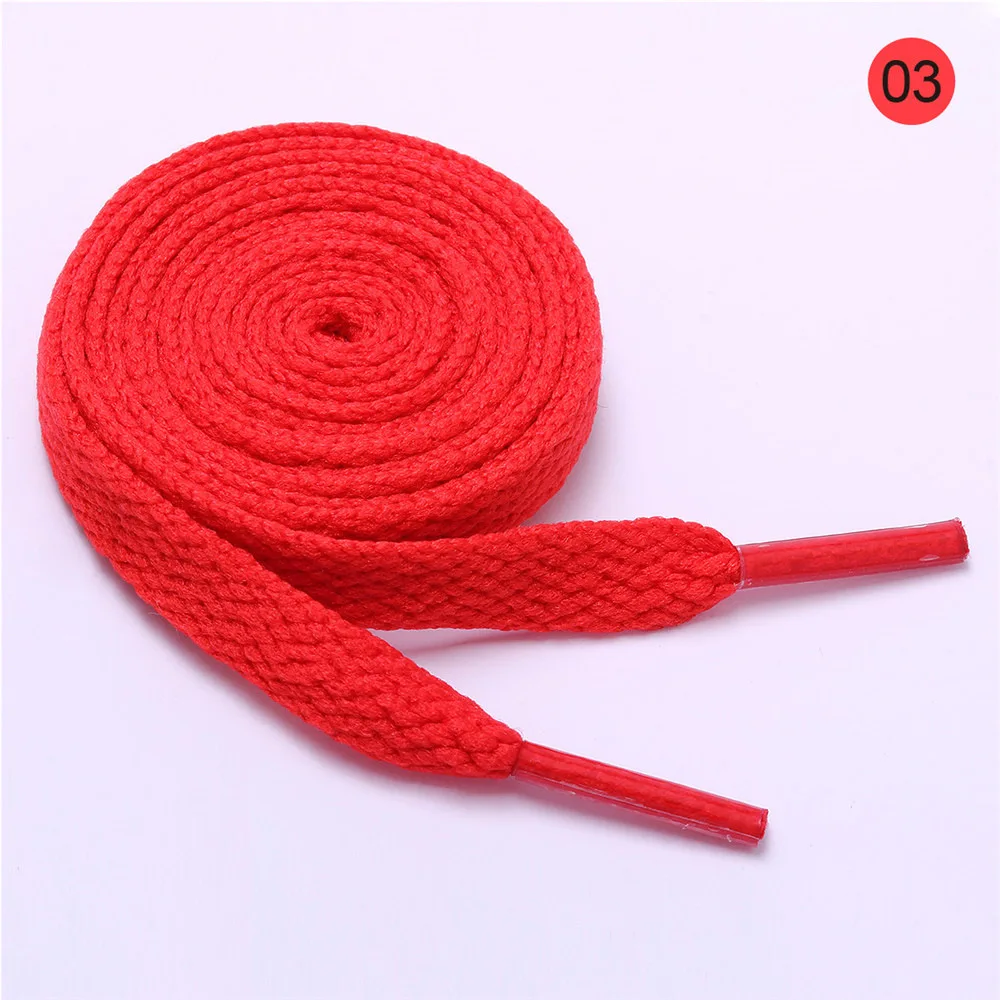 26 Colors Shoelaces Black White Laces Sneaker Shoestring No Elasticity Flat Shoelace Leisure Women Lacet Shoe Laces Accessories thumbnail 5