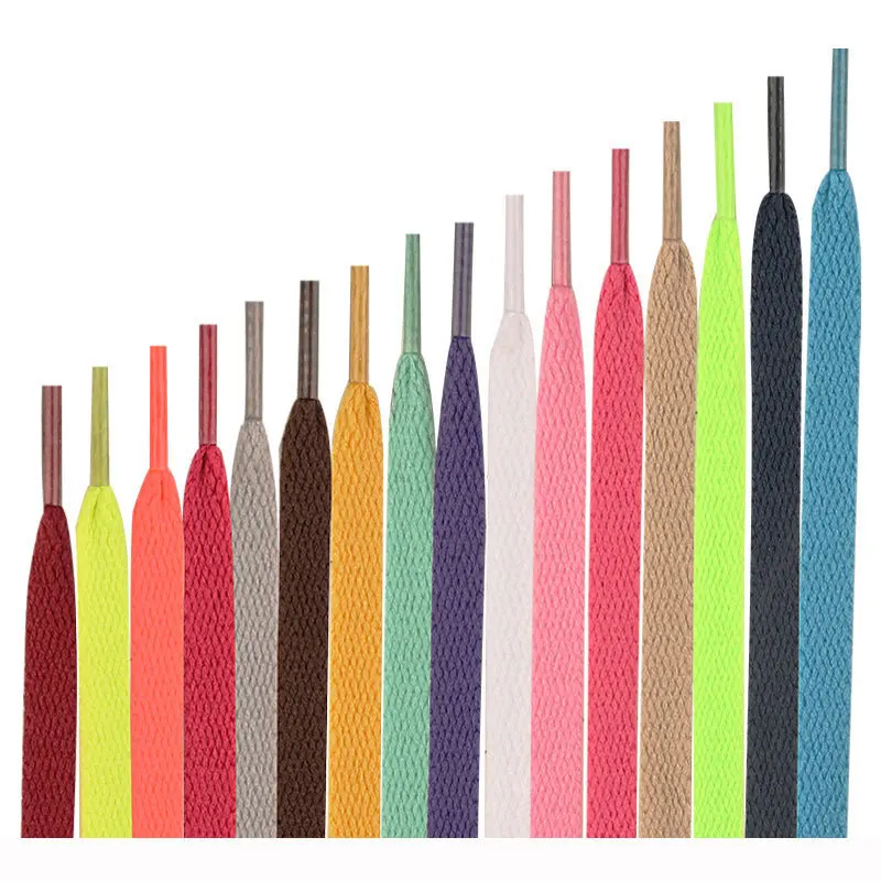 26 Colors Shoelaces Black White Laces Sneaker Shoestring No Elasticity Flat Shoelace Leisure Women Lacet Shoe Laces Accessories thumbnail 2