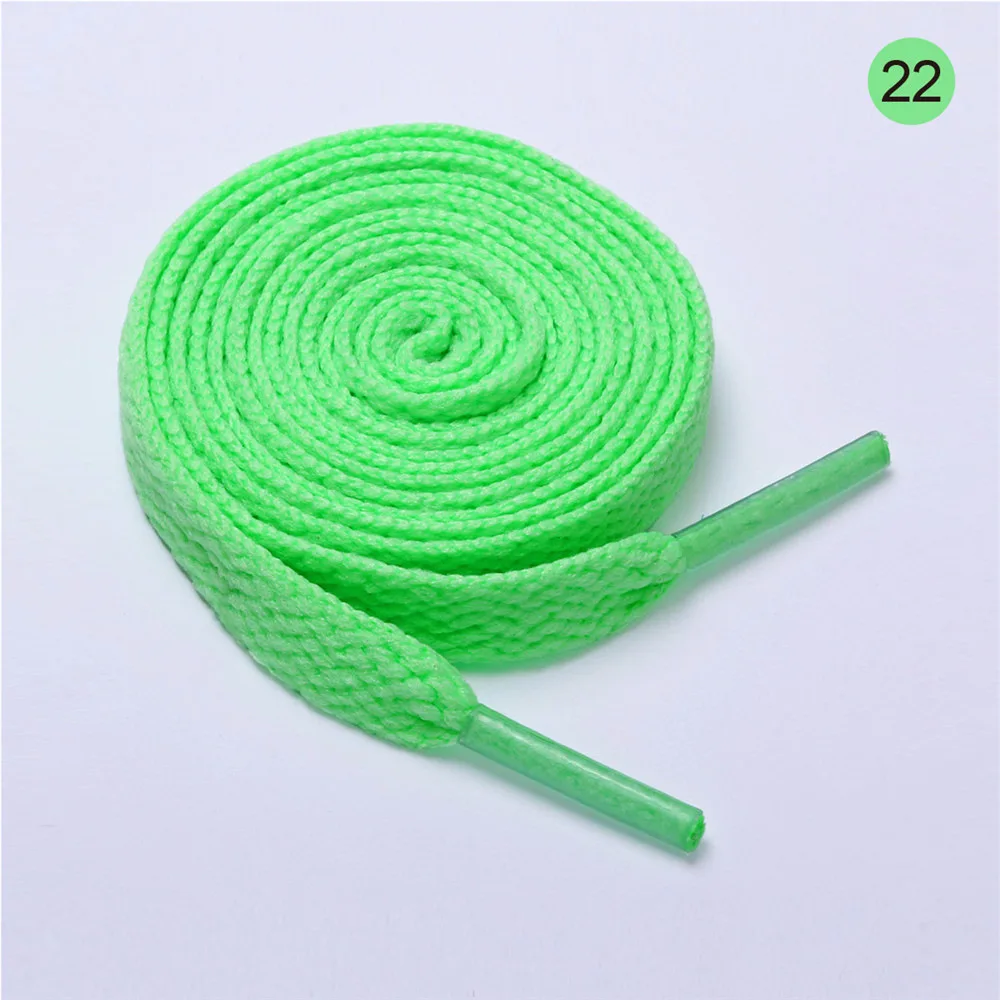 26 Colors Shoelaces Black White Laces Sneaker Shoestring No Elasticity Flat Shoelace Leisure Women Lacet Shoe Laces Accessories thumbnail 6