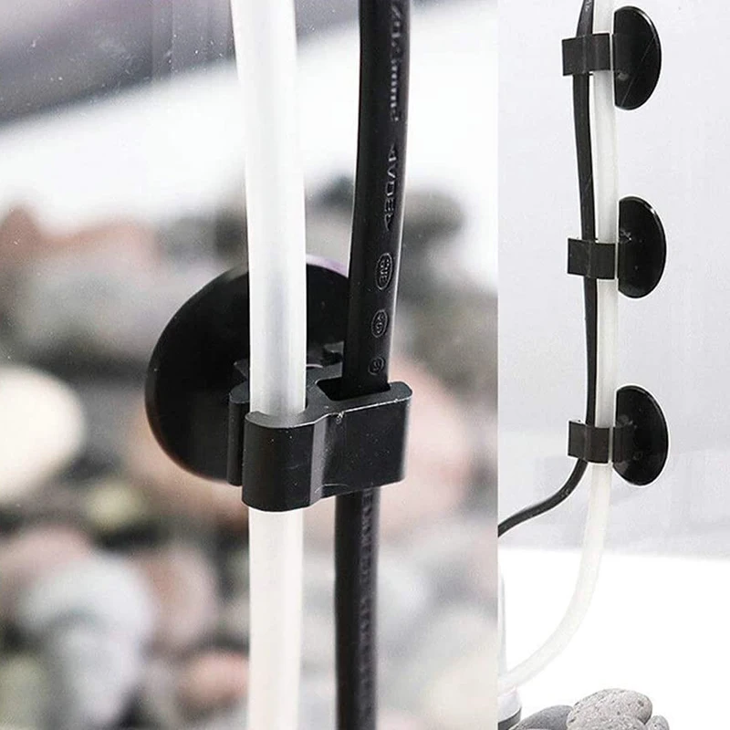 5Pcs Aquarium Suction Cup Clip Fish Tank Oxygen Tube Hose Pump Power Cord Buckle Wire Finisher Suction Cups Aquarium Accessories thumbnail 4