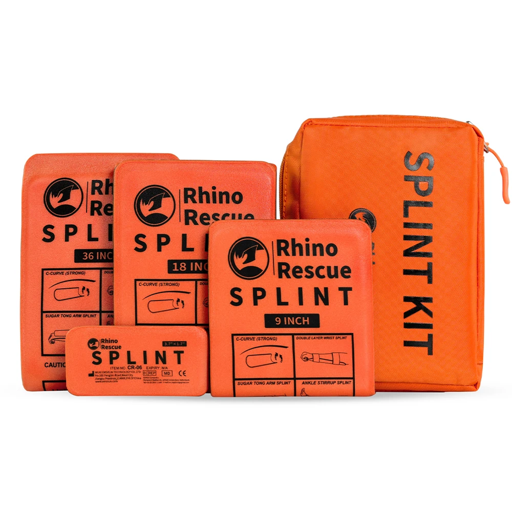 Rhino Rescue Splint Kit Reusable Survival Combat First Aid Medical Tactical Field thumbnail 2