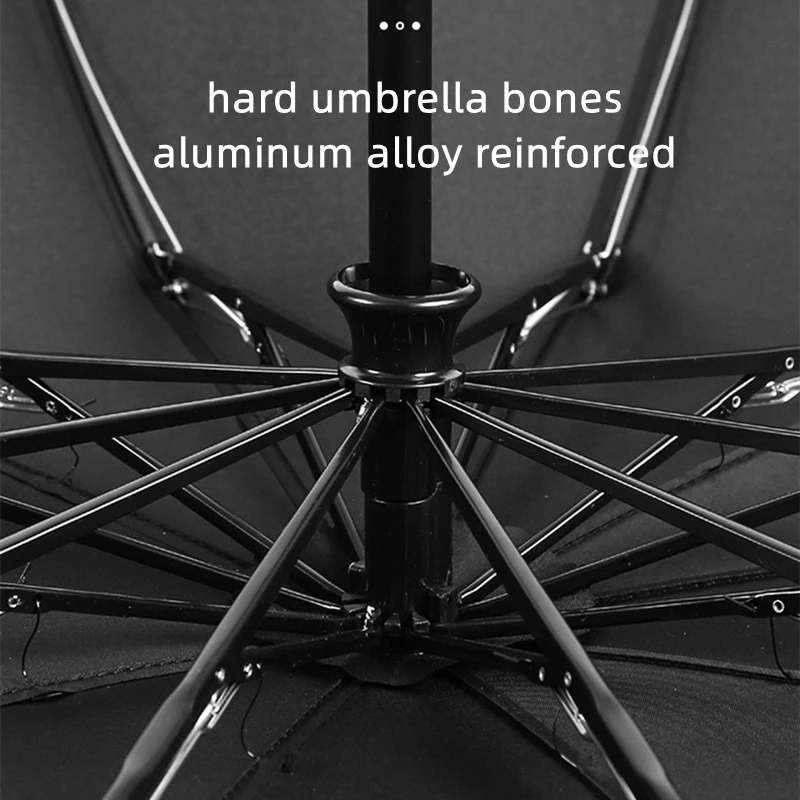 Automatic Umbrella with Reflective Stripe Reverse Led Light Umbrella For BMW X5 E53 E70 F15 G05 X6 E71 E72 F16 X3 E83 F25 G01 X1 thumbnail 6