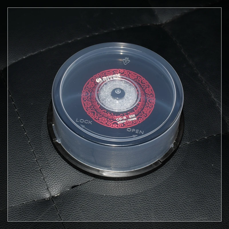 25PCS/BOX Ritek Vinyl Disk Black CD-R Blank Discs Recordable Compact Disc 700MB/80min/52x CD-R BLACK BLANK Music Discs thumbnail 5