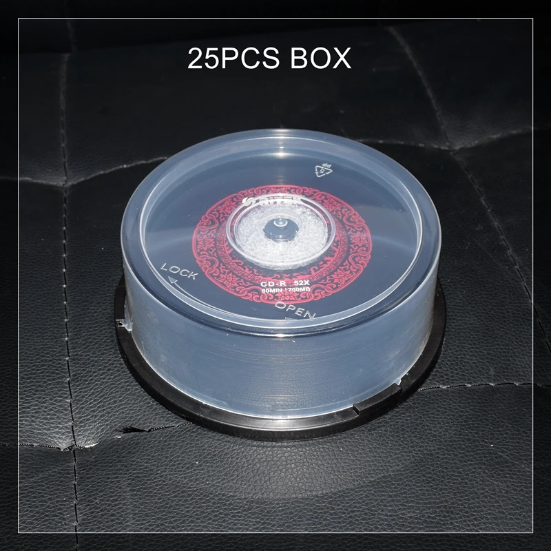 4PCS/LOT Ritek Vinyl disc Black CD-R Blank disc recordable compact disc 700MB/80min/52x Car Music CD-R BLANK Disk disc thumbnail 3