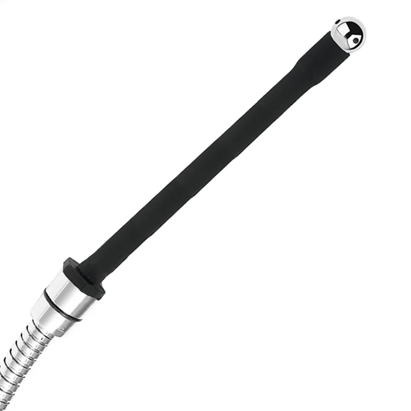25 to 200cm Long Douche Silicone Enema Syringe Anal Shower Cleaning Head Anal Beads Butt Plug Nozzle Tip Faucet Attachment Gay thumbnail 3