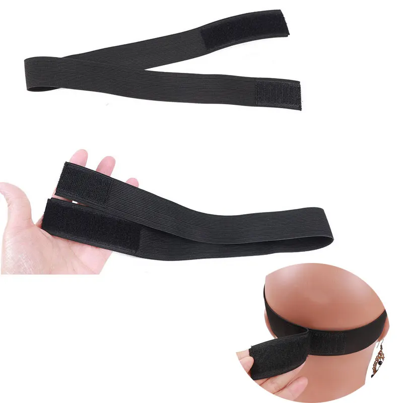 3Pcs Elastic Band for Wigs Edges Lace Melting Band Adjustable Wig Edge Elastic Band 3cm Width Edge Laying Band for Lace Front thumbnail 4
