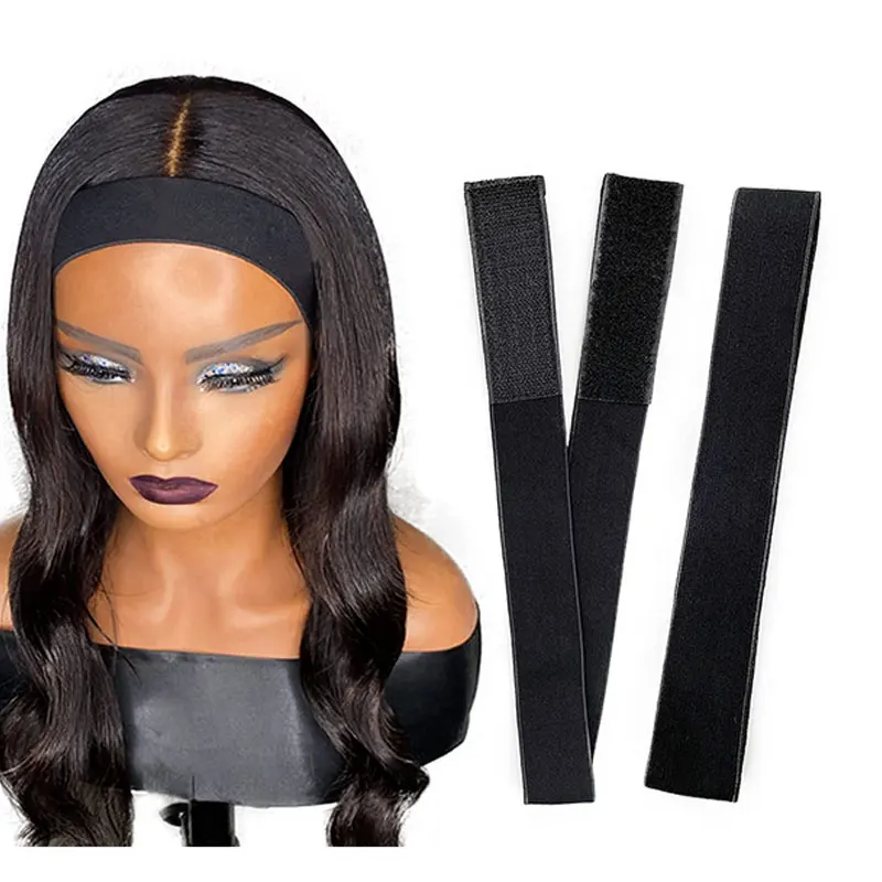 3Pcs Elastic Band for Wigs Edges Lace Melting Band Adjustable Wig Edge Elastic Band 3cm Width Edge Laying Band for Lace Front thumbnail 2