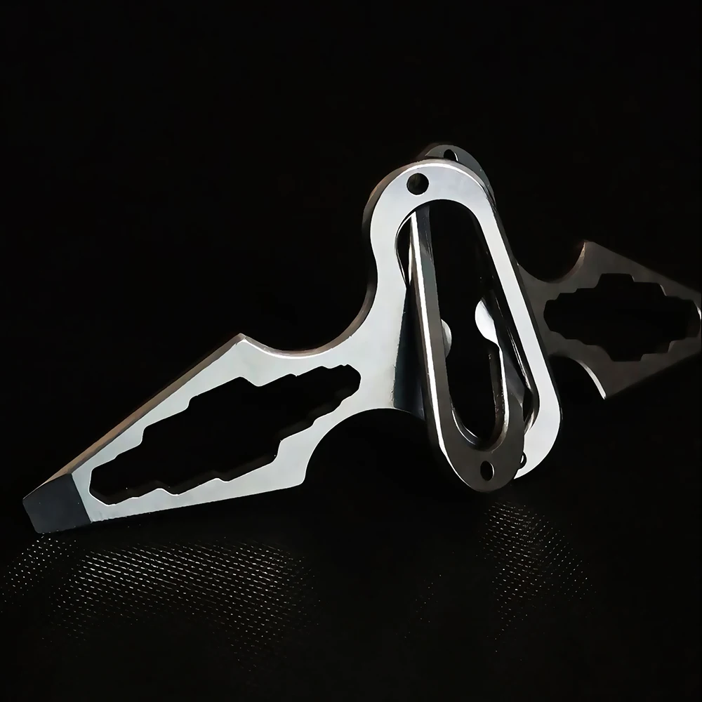Multi-functional Self Defense EDC Tools Keychain Wrench Bottle Opener Emergency Window Breaker Outdoor Camping Survival Supplies thumbnail 2