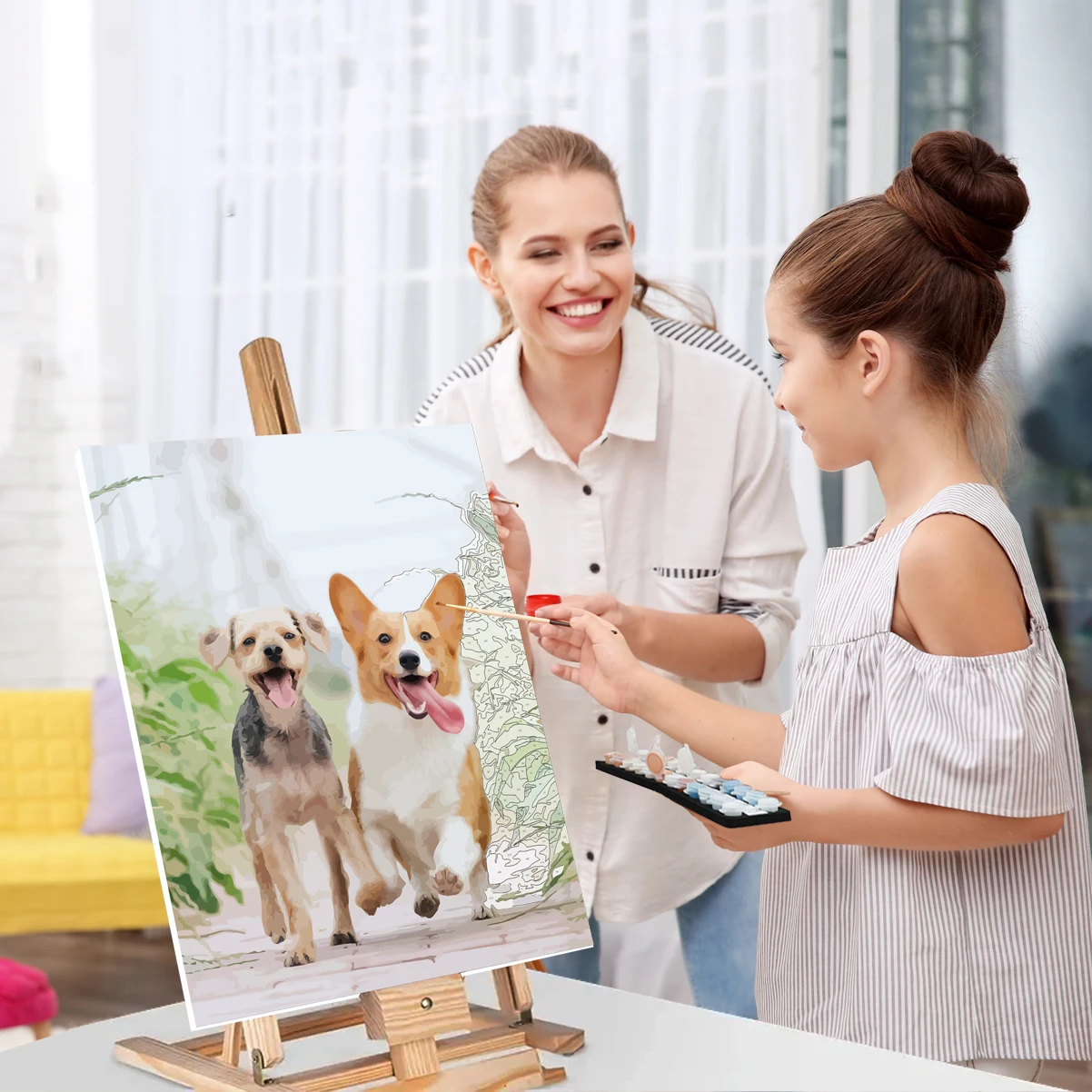 Custom Paint by Numbers For Adults Dropshipping Photo Kits Gift Picture Oil Acrylic Painting Number DIY On Canvas Personality thumbnail 2