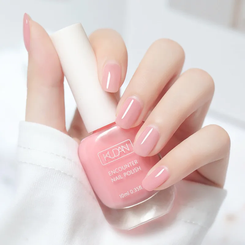 10ml Water-based Nail Polish Long Lasting Tearable Quick Dry No Bake Semi-permanent Varnish DIY Fashion Manicure 40 Color thumbnail 4