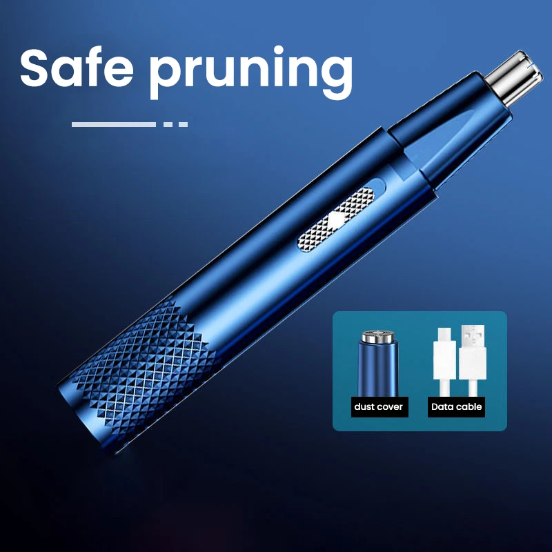 Electric Nose Hair Clipper Rechargeable Multi-kinetic Shaving Two-in-one Unisex Fully Automatic Washable   Trimmer thumbnail 4