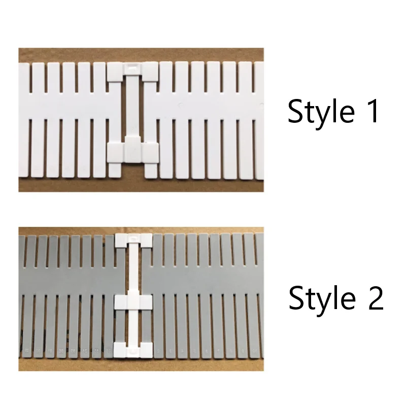 4Pcs/Lot Drawer Partition Accessories Extension Buckle Fixed Clip Drawer DIY Storage Clapboard Divider Sock Underwear Organizer thumbnail 3