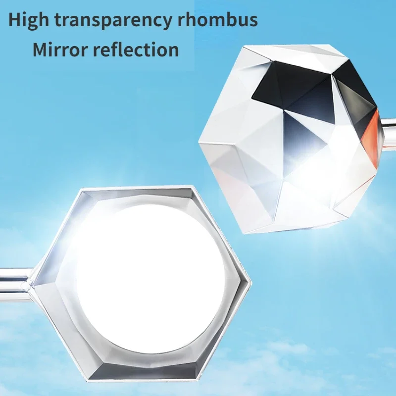 Garden vegetable field Ultrasonic Solar Bird Pest Repeller 360 Degree Rotating Reflector Drive Away Bird Device thumbnail 2