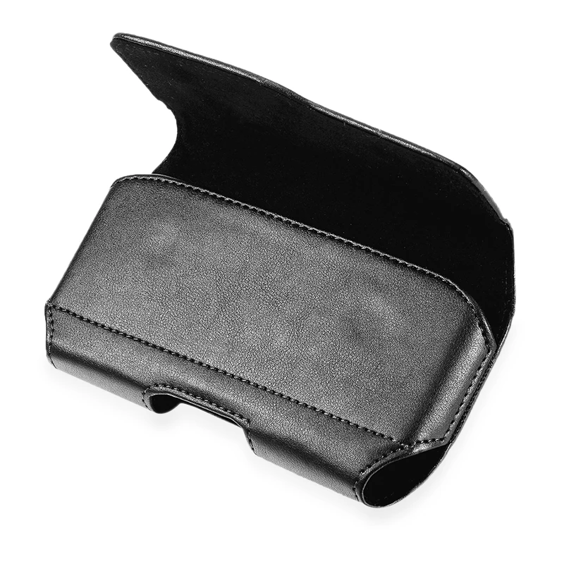 Phone Pouch Premium Leather Belt Case with Belt Clip Loop Magnetic Closure Cell Phone Holder Cover Waist Bag for iPhone Xiaomi thumbnail 6