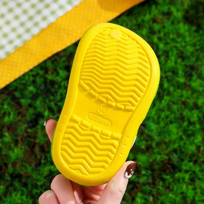 Summer Kids ShoesSandals Hole Children's Shoes Slippers Soft Anti-Skid Cartoon Design Hole Baby Shoes Sandy Beach For Boys Girls thumbnail 6