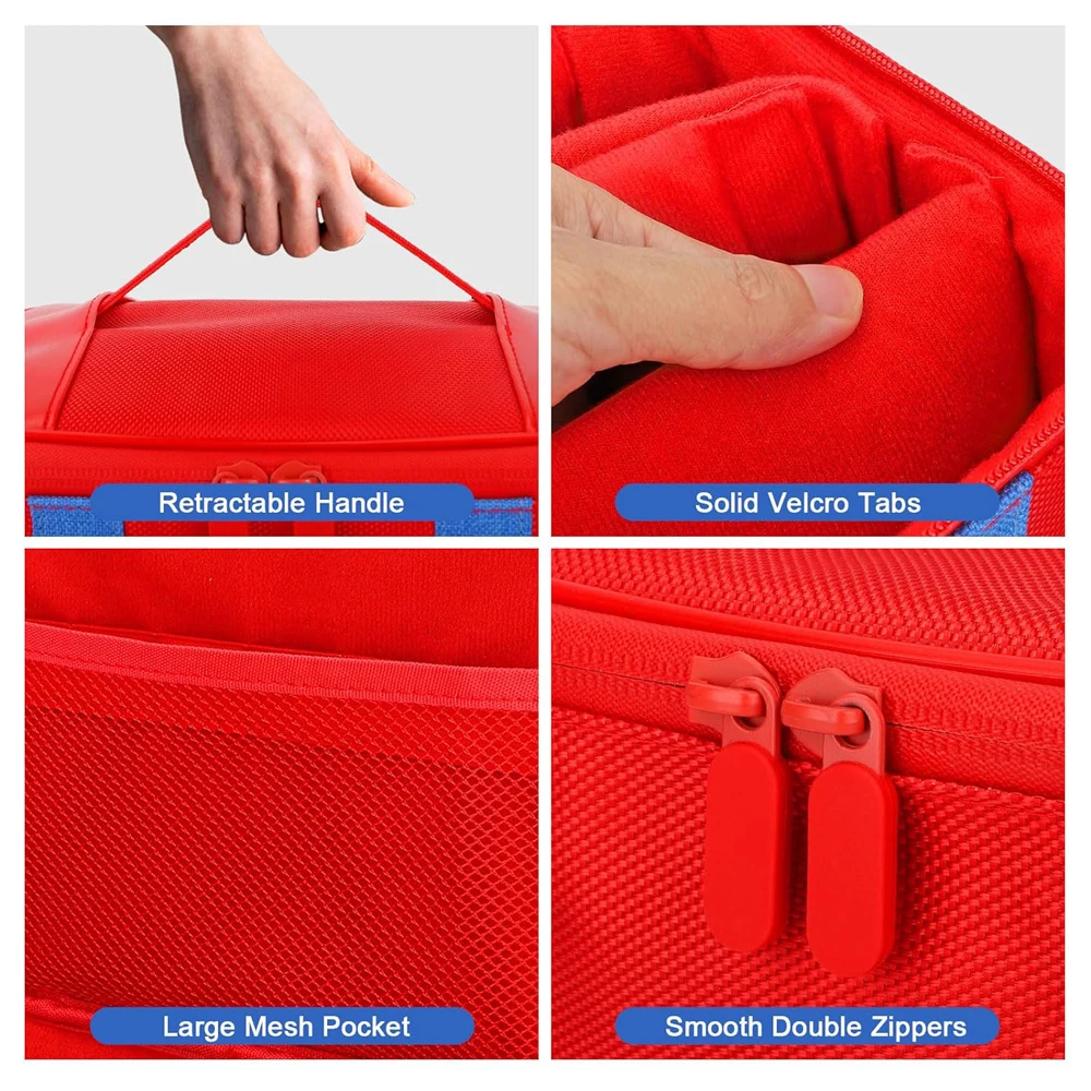 Large Carrying Protective Case for Nintendo Switch OLED Console Pro Controller Travel Storage Bag Case For Switch Accessories thumbnail 5