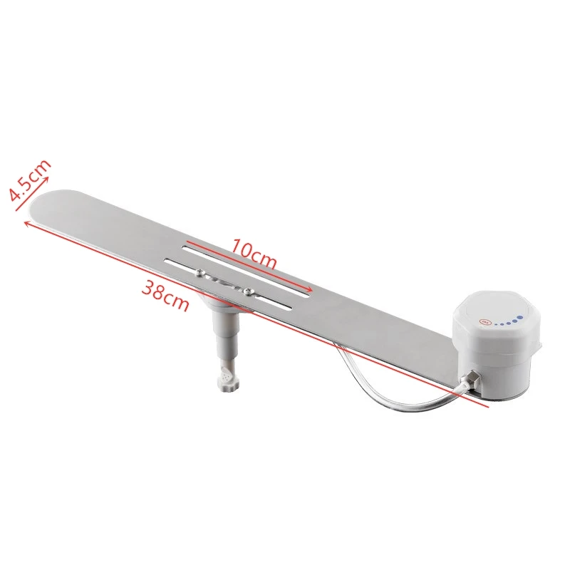 1PC Stainless Steel+ABS Bidet Toilet Seat Attachment Single Nozzle Butt Cleaner Sprayer Shattaf Non Electric Self-Cleaning thumbnail 5