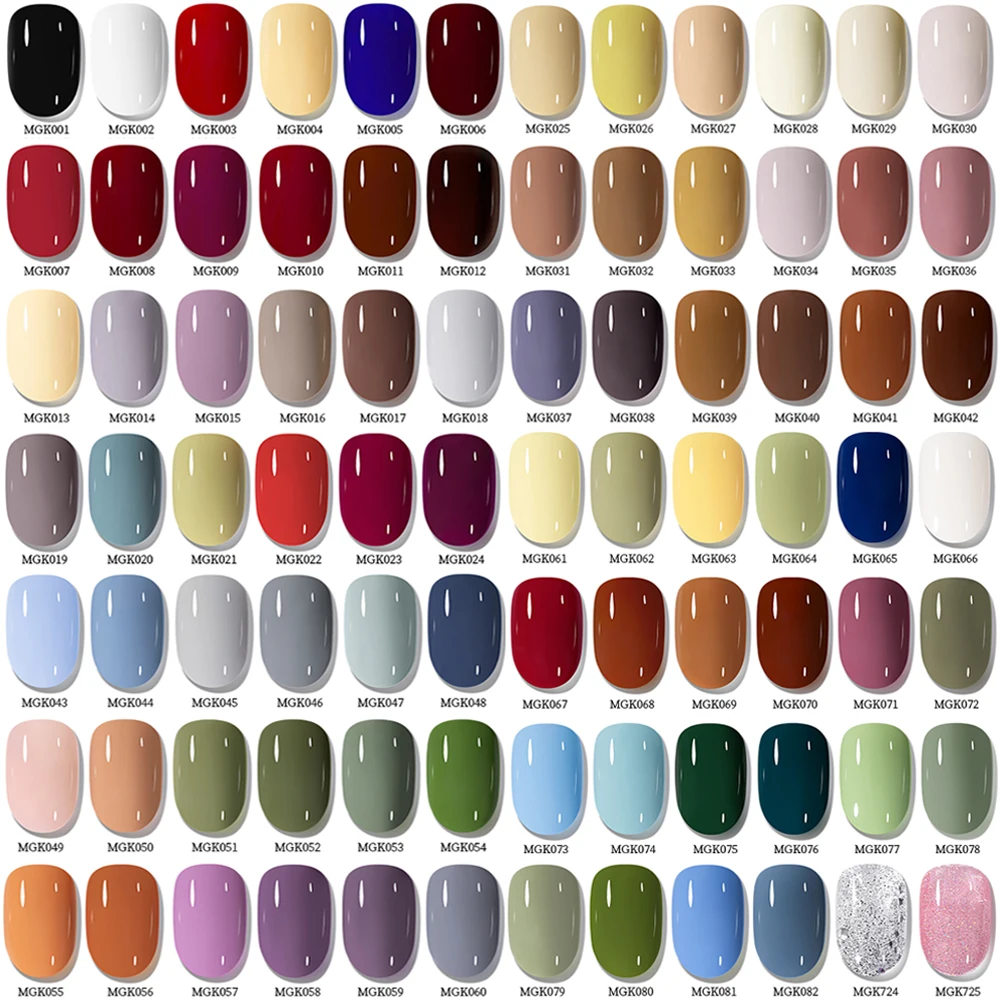 MAYCHAO Gel Nail Polish 12ML Full Coverage Base Top Coat Soak Off Gel Polish UV LED Gel Semi Permanent Varnishes Design Nail Art thumbnail 2