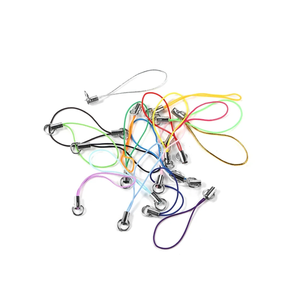 20/50/100Pcs Lanyard Lariat Strap Cords Lobster Clasp Rope Keychain Hooks Mobile Set Charms Keyring Pendant Key Ring Accessories thumbnail 6