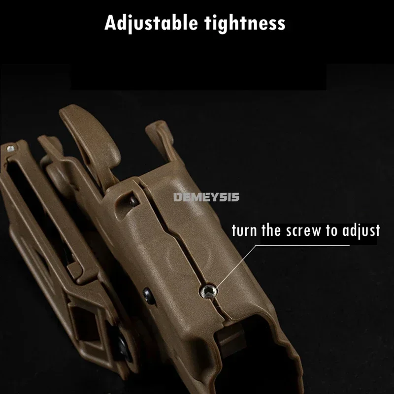 Tactical Quick Pull Gun Holster Adjustable Outdoor Hunting Shooting Waist Belt Holsters Universal Airsoft Pistols Gun Holster thumbnail 5