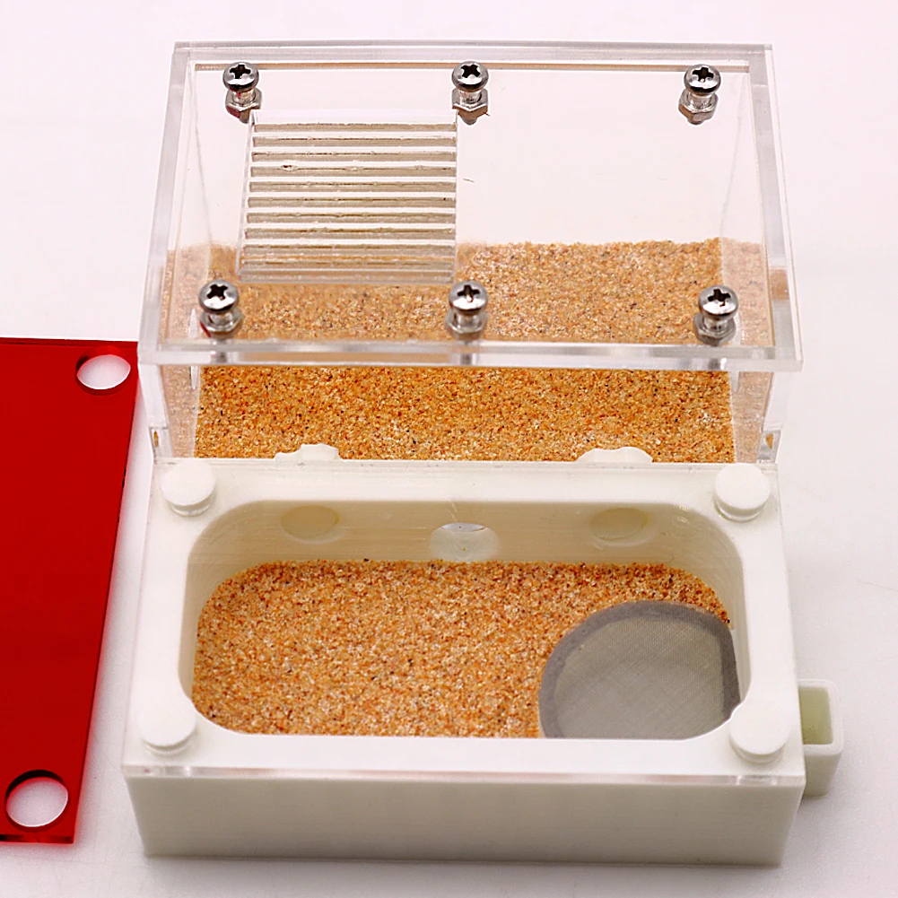3D Acrylic Mini Ant Nest With Moisturizing Water Tower Ant Farm Pet Queen Breeding Box Anthill Insect House Workshop Accessory thumbnail 4