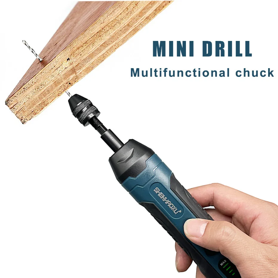 Cordless Electric Screwdriver Rechargeable 1300mah Lithium Battery Mini Drill 3.6V Power Tools Set Household Maintenance Repair thumbnail 6