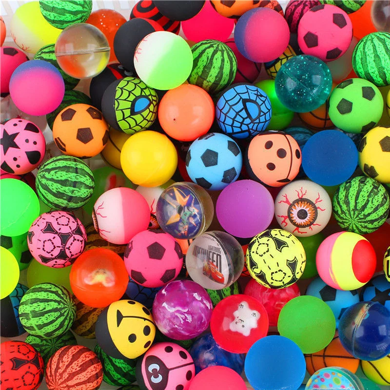 Rubber Bouncy Balls Party Favors For Kids Birthday Gifts Classroom Prize 27MM Balle Rebondissante Vending Machine Toys thumbnail 6