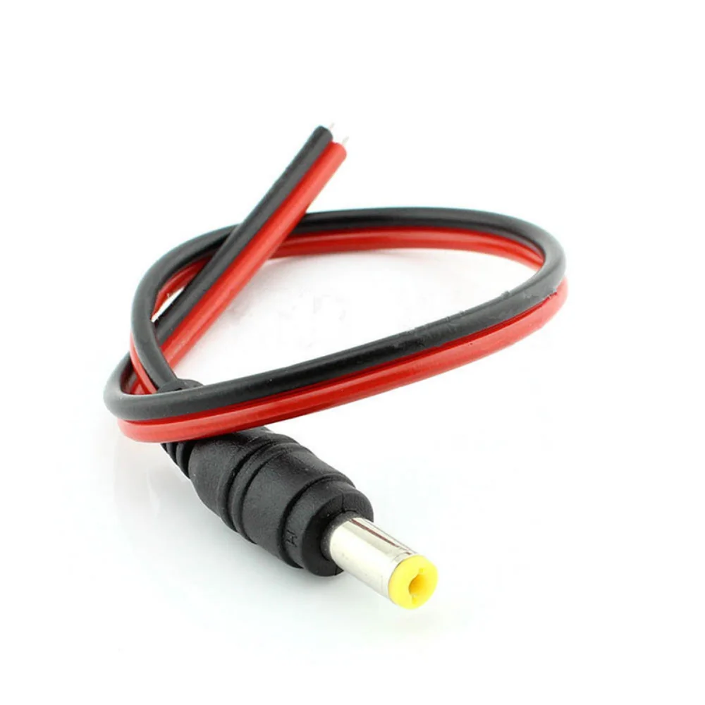 10pcs/Lot 2.1x5.5 Mm Male Female Plug 12V Dc Power Pigtail Cable Jack For Cctv Camera Connector Tail Extension 12V DC Wire thumbnail 6