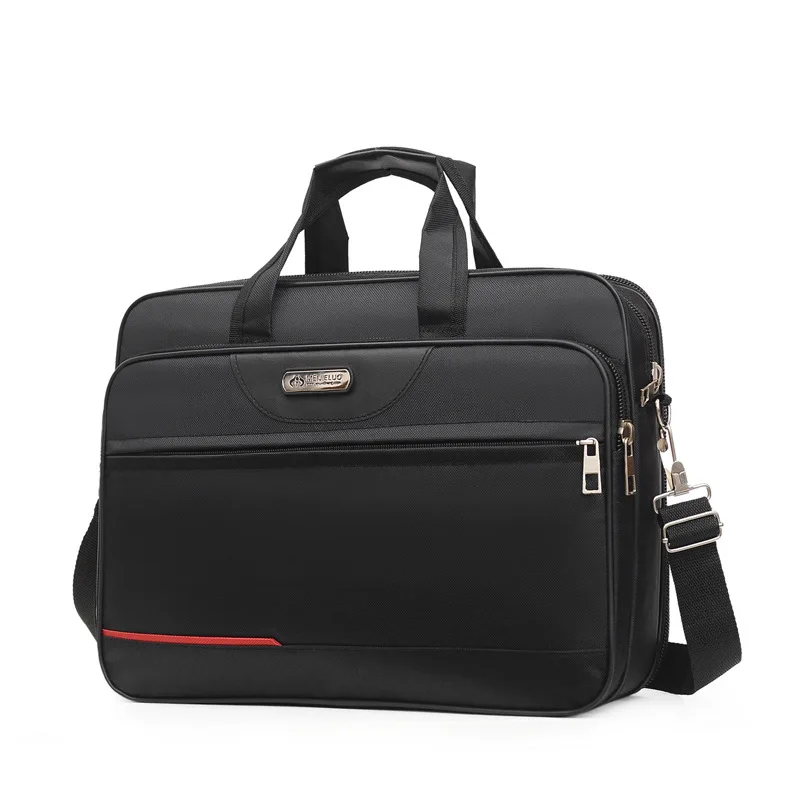 High-Capacity Business Briefcase - Laptop & Document Organizer Bag for Office & Weekend Travel (Durable Storage Solution) thumbnail 2