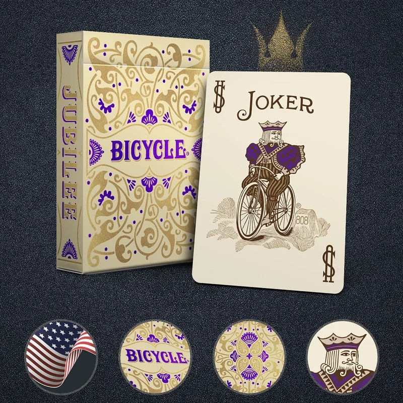 Bicycle Majesty Playing Cards USPCC Jubilee Deck Card Games Magic Tricks Props for Magician thumbnail 3
