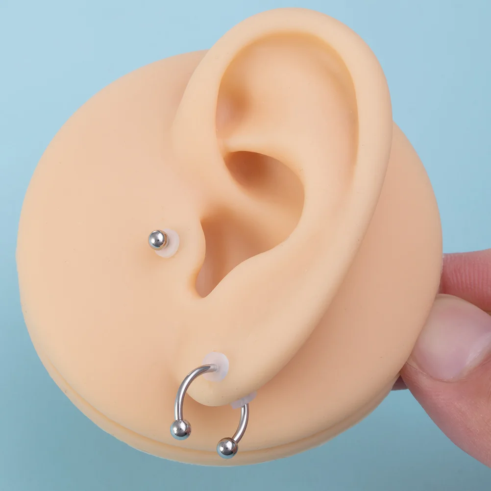 10Pcs Piercing Jewelry Silicone Pad Piercing Healing Silicone Discs for Industrial Cartilage Earrings Nose Tongue Lip Ring Stud thumbnail 3