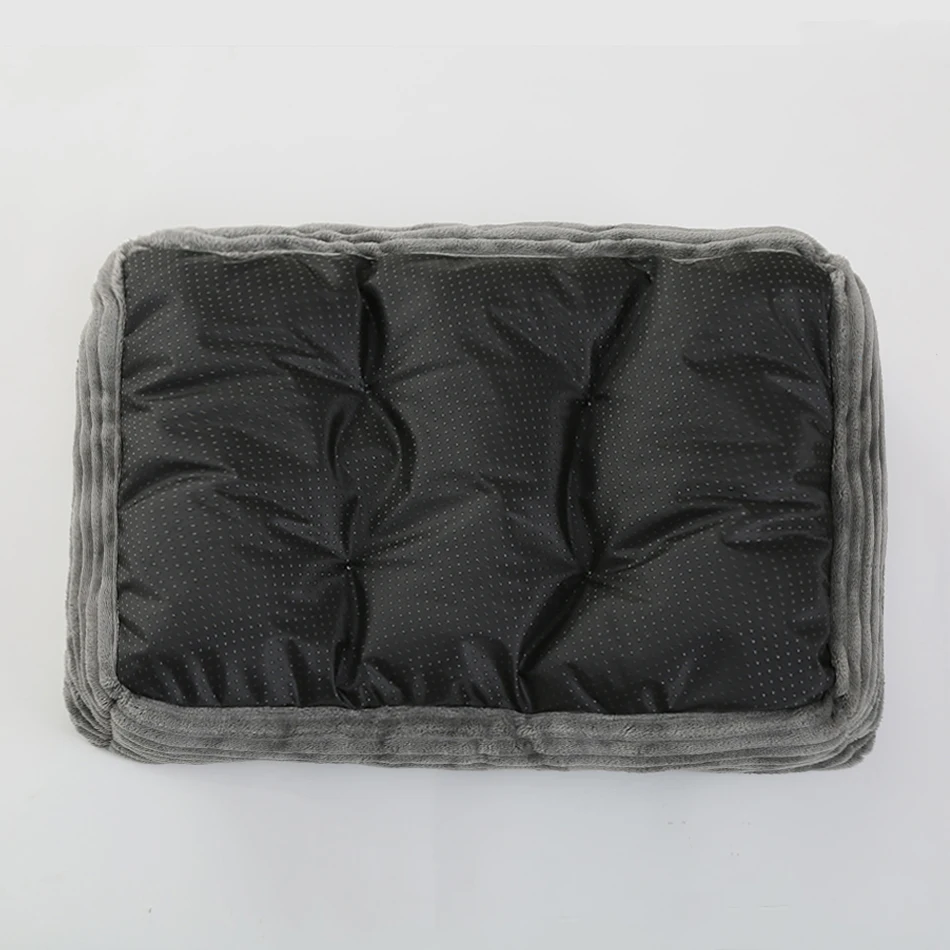 Bed for Dog Cat Pet Square Plush Kennel Medium Small Dog Sofa Bed Cushion Pet Calming Dog Bed House Pet Supplies Winter thumbnail 4