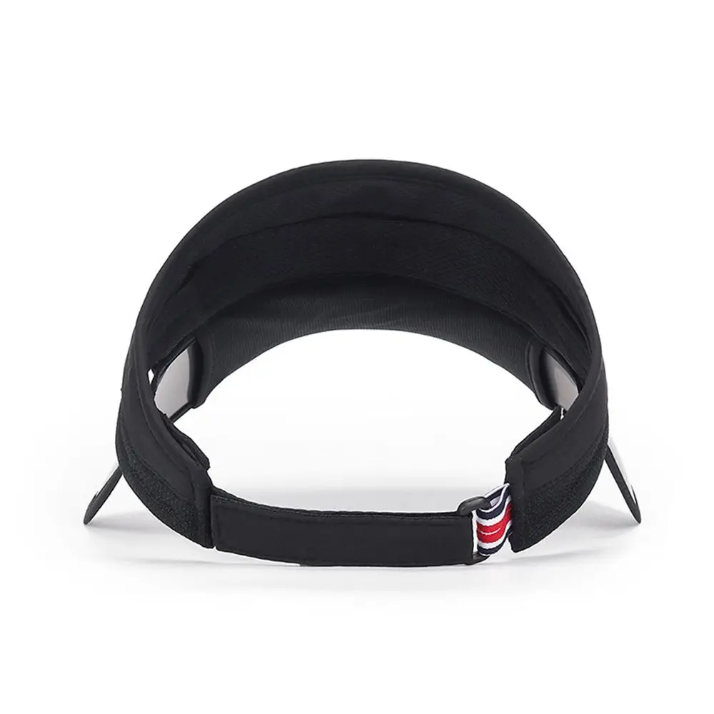 Women Summer Sun Visor Hat Adjustable Golf Cap Retractable Brim Empty Top UV Protection Beach Shading Tennis Sport Travel Hat thumbnail 4