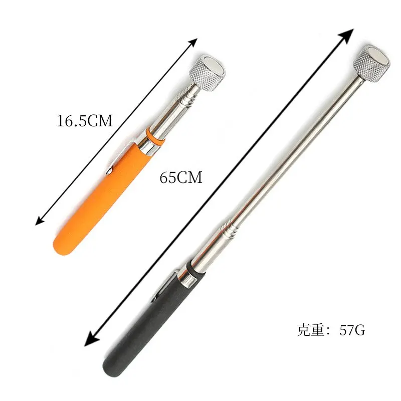 Telescopic Magnetic Pen 1pc 8lb Handy Tool Magnet Capacity for Picking Up Nut Bolt Adjustable Pickup Rod Stick thumbnail 3