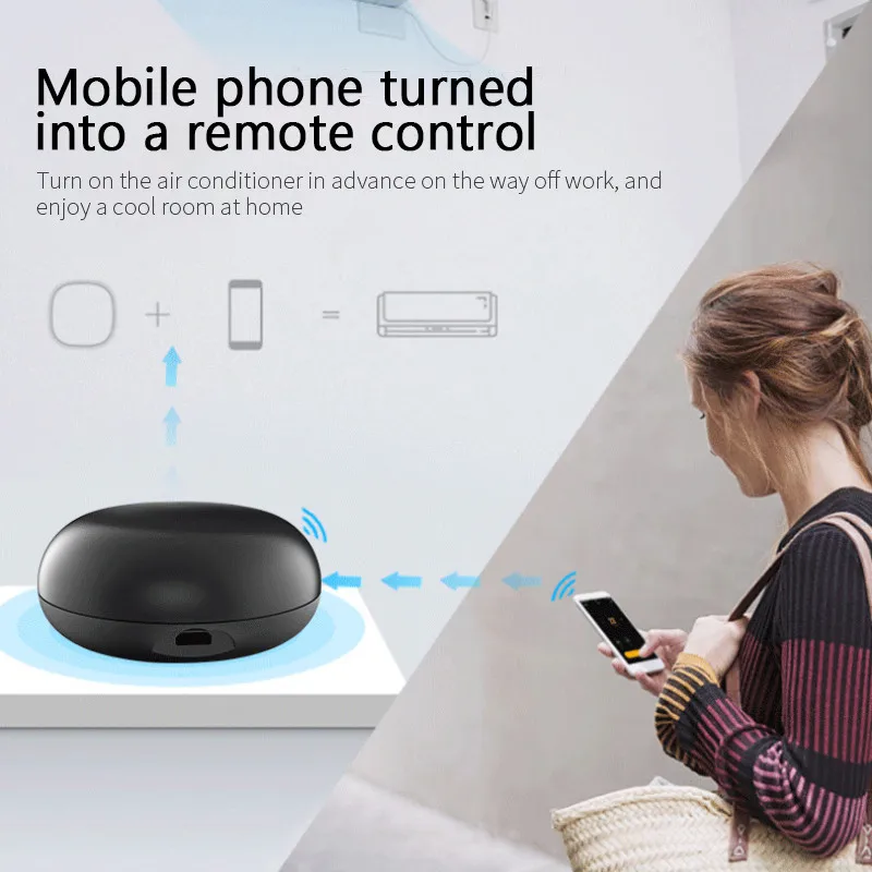 Wifi Smart Universal IR Remote Control DIY Infrared Remote Control for TV Air Conditioner Via Alexa Google Home Tuya Smart Life thumbnail 3