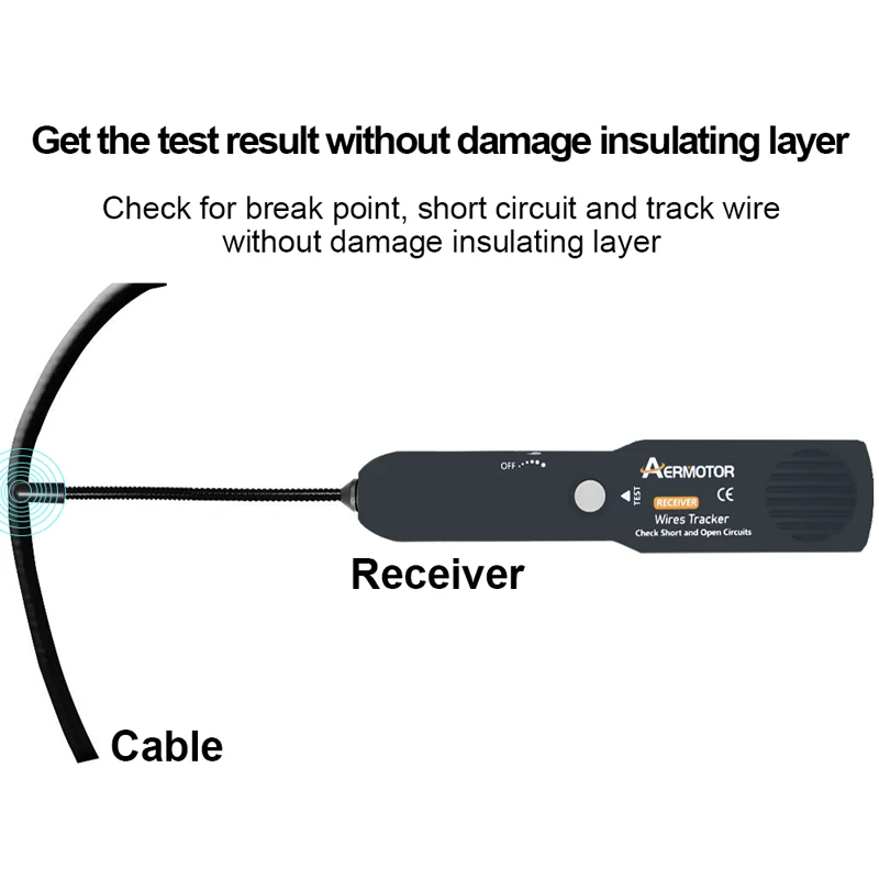 AER Car Automotive Short Cable Tracker & Open Wire Finder Same as EM415PRO Car Repair Tool Detector Track the Cables Wires thumbnail 4