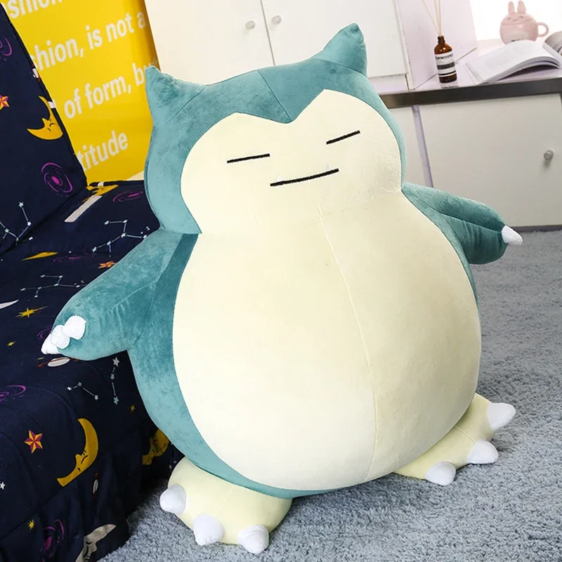 30/50cm Pokemon Snorlax Plush Toys Cartoon Japan Anime Monster Elf Plush Doll Soft Stuffed Animal Doll Birthday Gift For Girls thumbnail 3