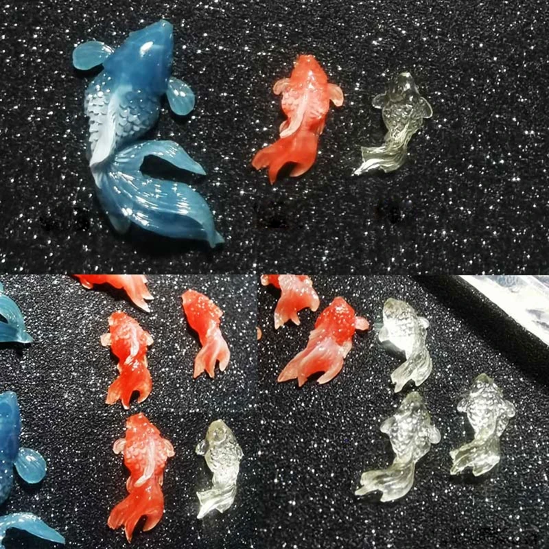 Goldfish Ornaments Necklace Mirror Silicone Molds Suitable for Epoxy Resin Diy Craft Earrings Pendant Jewelry Making thumbnail 5
