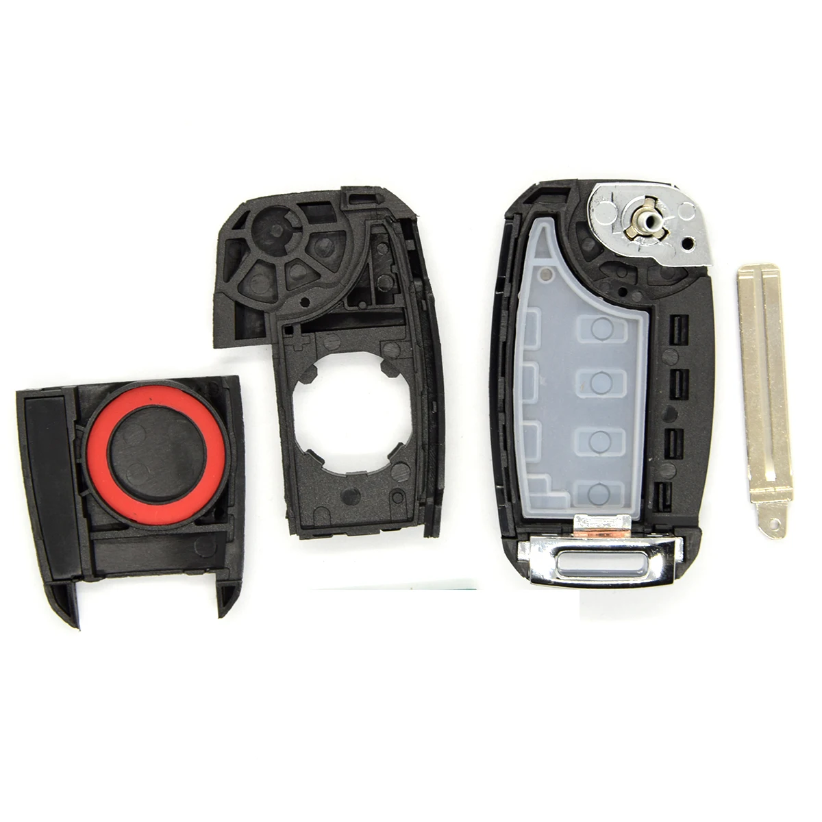 BEST KEY Remote Key Shell Case Car Key Fob TOY40/HYN14 Blade  3/4 Buttons For KIA K3 K2 K5 Rio Sorento Carens Cerato Forte Car thumbnail 6