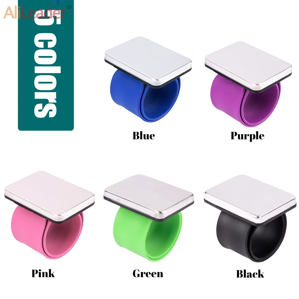 Magnetic Wrist Sewing Pins Pincushion Pin Holder For Sewing Wrist Pin Cushion Magnetic Pins Pincushion For Hair Pins And Clips thumbnail 5