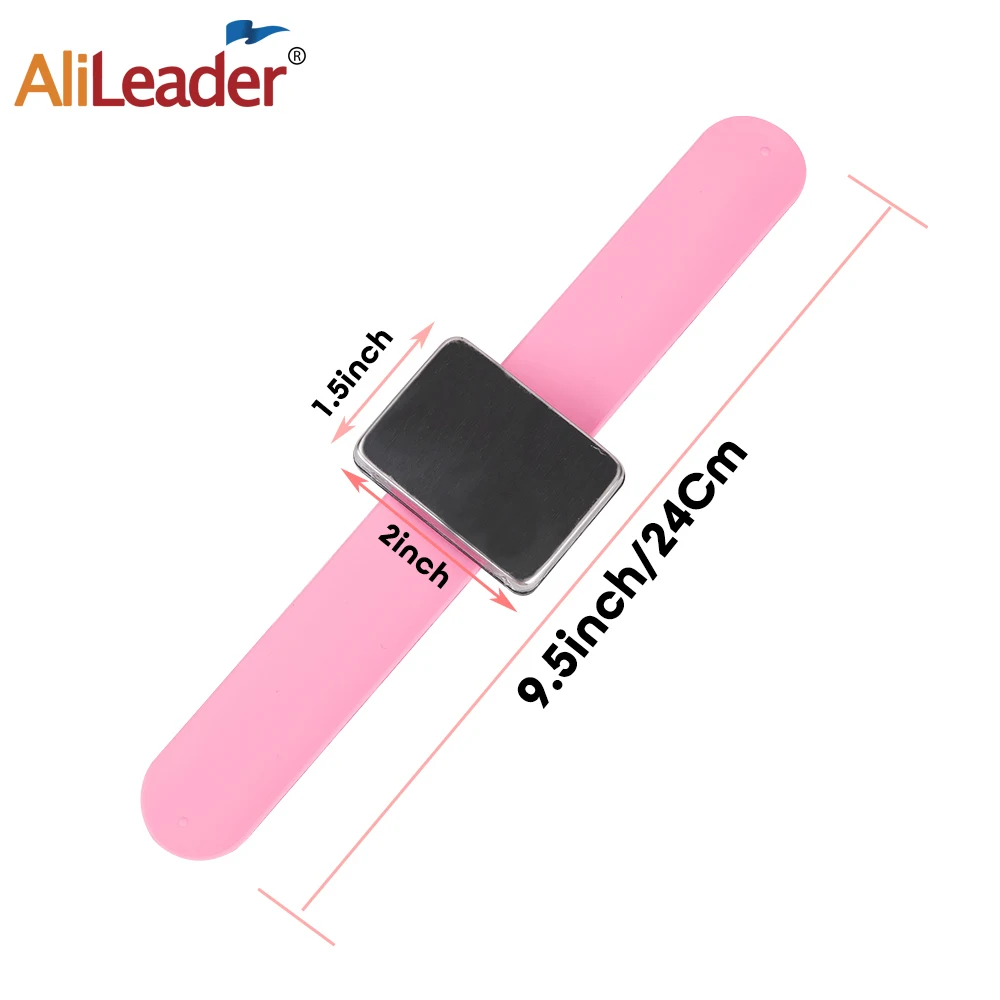 Magnetic Wrist Sewing Pins Pincushion Pin Holder For Sewing Wrist Pin Cushion Magnetic Pins Pincushion For Hair Pins And Clips thumbnail 3