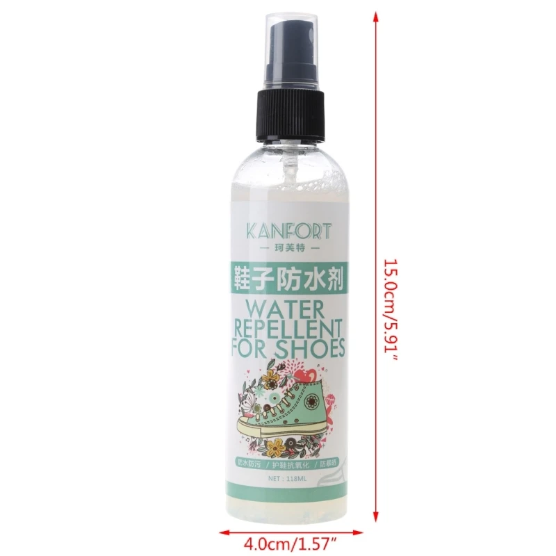 Hydrophobic Shoe Protector Spray-Water Waterproof for Suede Shoes,Leather,Canvas,Nubuck & Fabric thumbnail 6