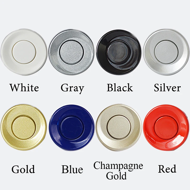 Hippcron Car Parking Sensor Kit 2 Sensors 22mm LED Screen Reverse Radar Sound Alert Indicator System 8 Colors thumbnail 3