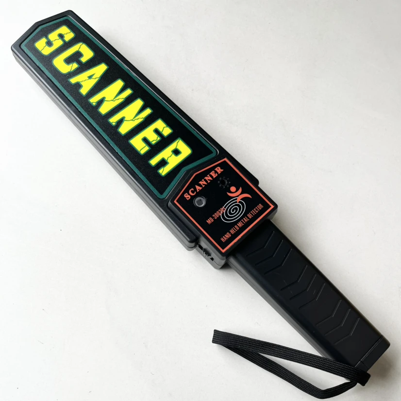 Portable Metal Detector Handheld Security Scanner Finder Electronic Measuring Body Search Tools thumbnail 2