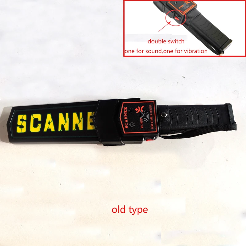 Portable Metal Detector Handheld Security Scanner Finder Electronic Measuring Body Search Tools thumbnail 6