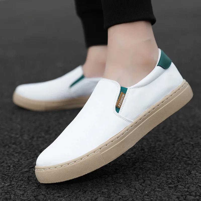 Casual Canvas Shoes Men's Summer Slip on Loafers For Men Flats Breathable Driving Shoes Male Cloth Walking Sneakers Board Shoe thumbnail 2