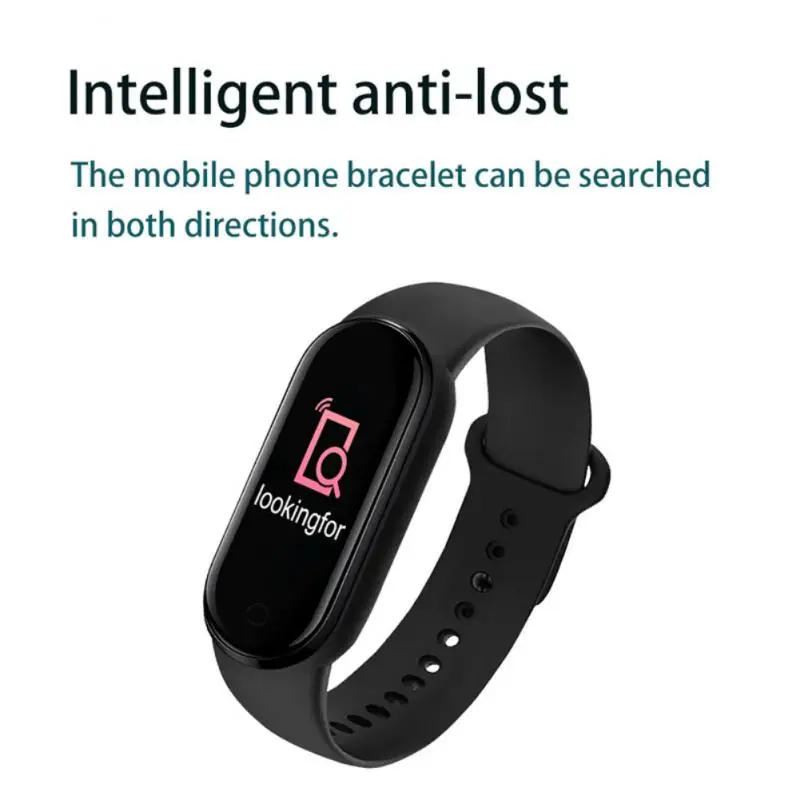 M6 Smart Watch Men Women Fitness Smart Bracelet Sports Band Heart Rate Blood Pressure Monitor Waterproof Multi-function Watches thumbnail 6