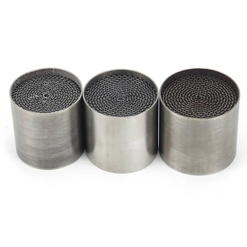 35mm 42mm 45mm 48mm 50mm 53mm Motorcycle Auto Front Mid End Exhaust 200 Cells Catalyst DB Killer Baffle Noise Sound Eliminator thumbnail 5